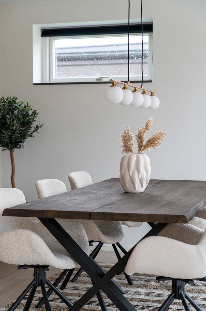 Nappali és hálószoba House Nordic dekor váza 4441702 fehér