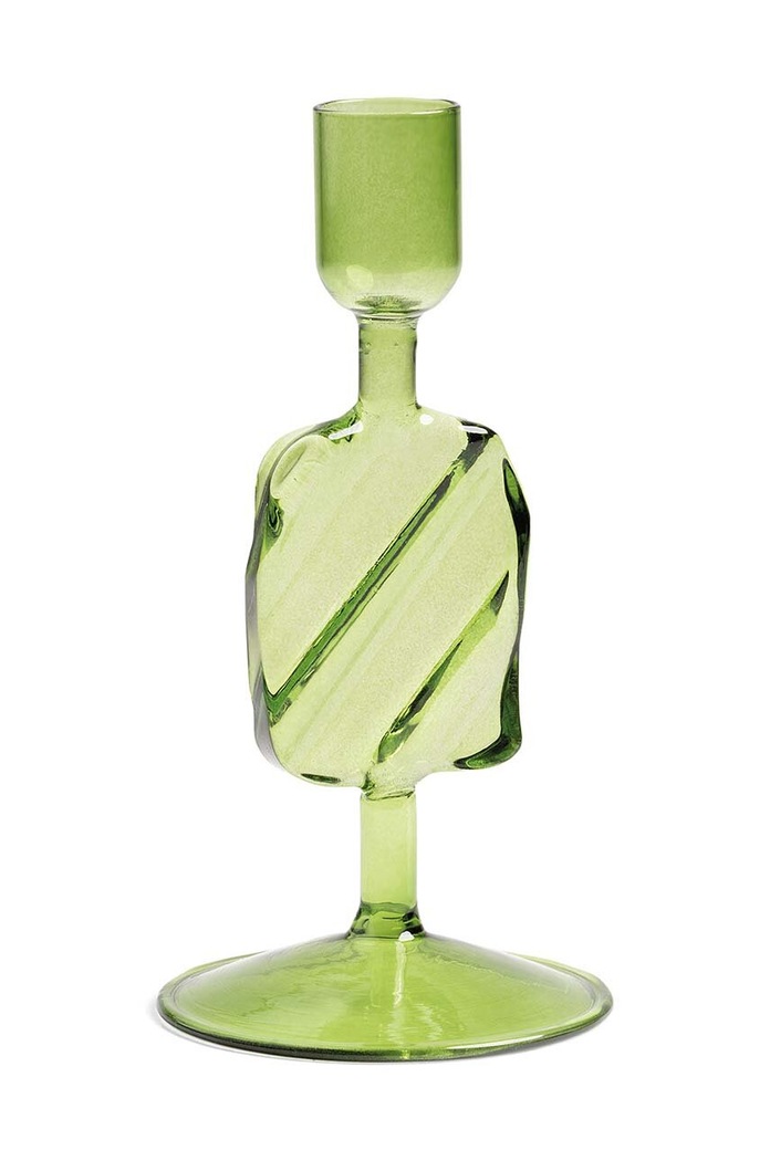 Ukrasni svijećnjak &k amsterdam Puddle Green zelena 2181.02