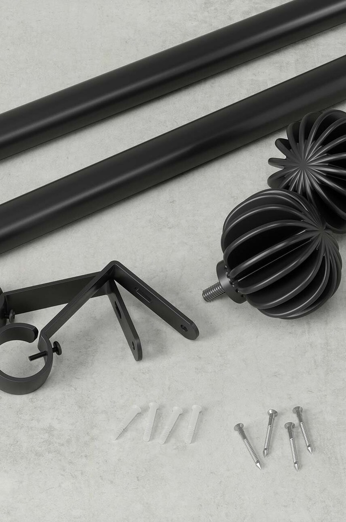 Umbra tijă de perdea Finn Curtain Rod 1018330.038 negru