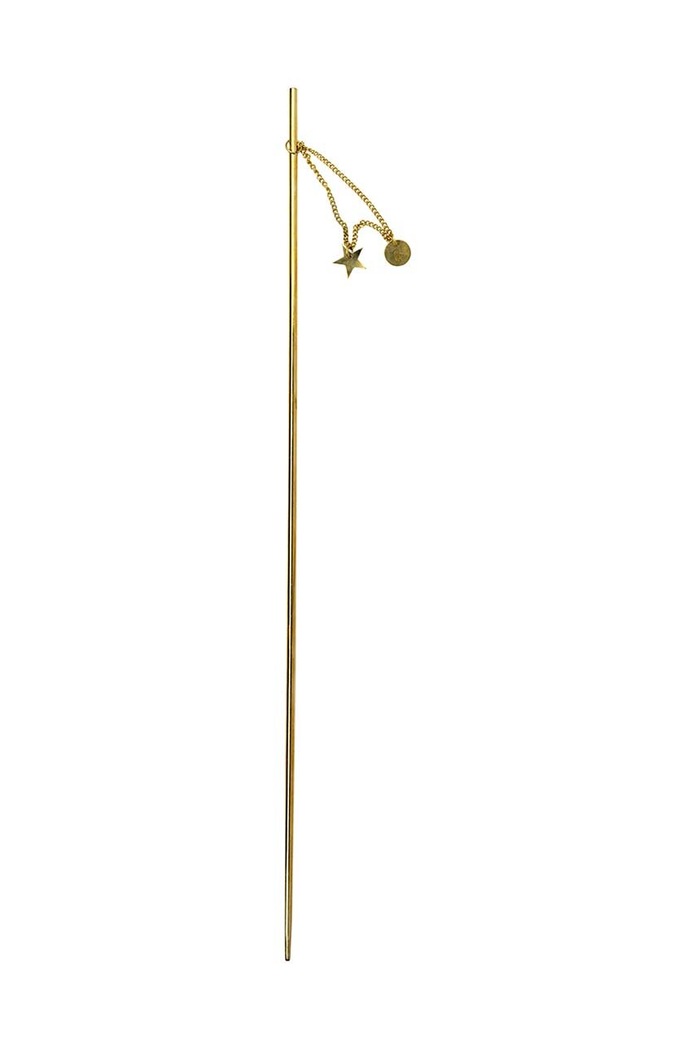 Στύλος φυτών Garden Glory Flower Stick Star κίτρινο 19518.GG