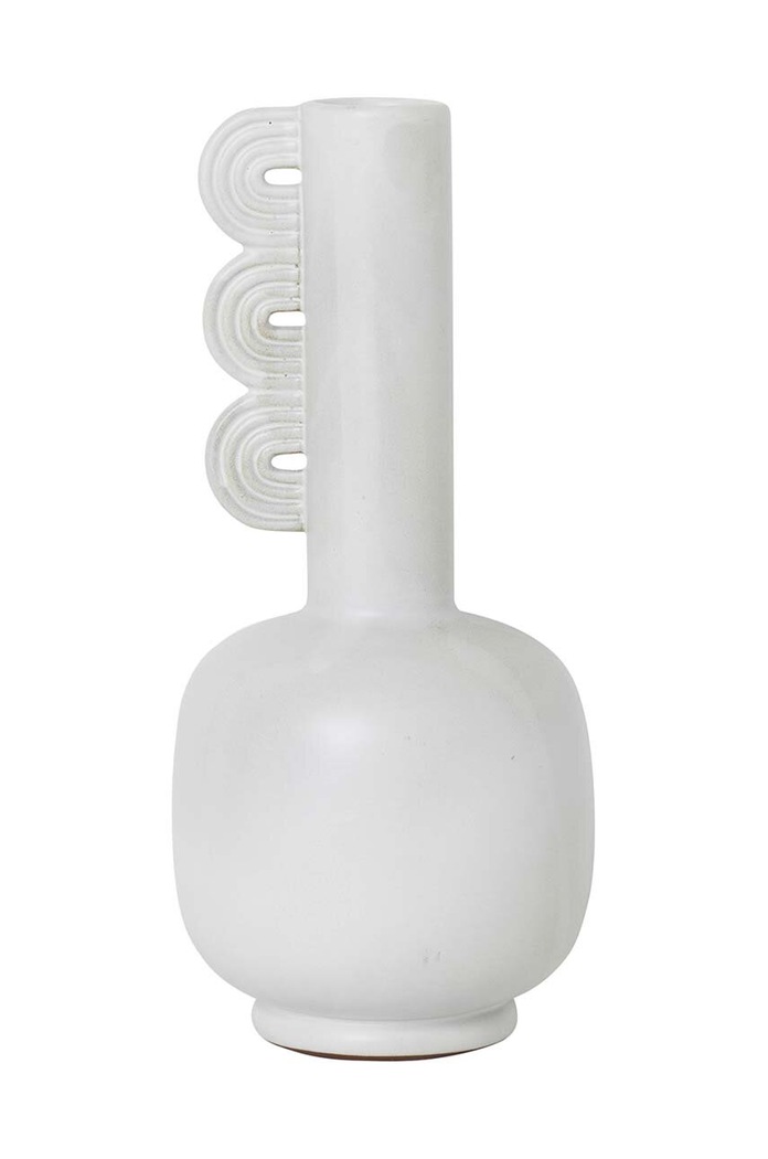 Ferm Living wazon dekoracyjny Muses Vase biały 9339