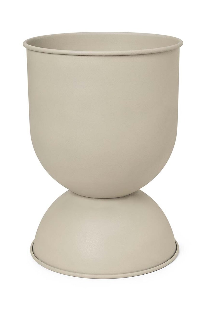 Ferm Living doniczka Hourglass Pot L beżowy 1104266678