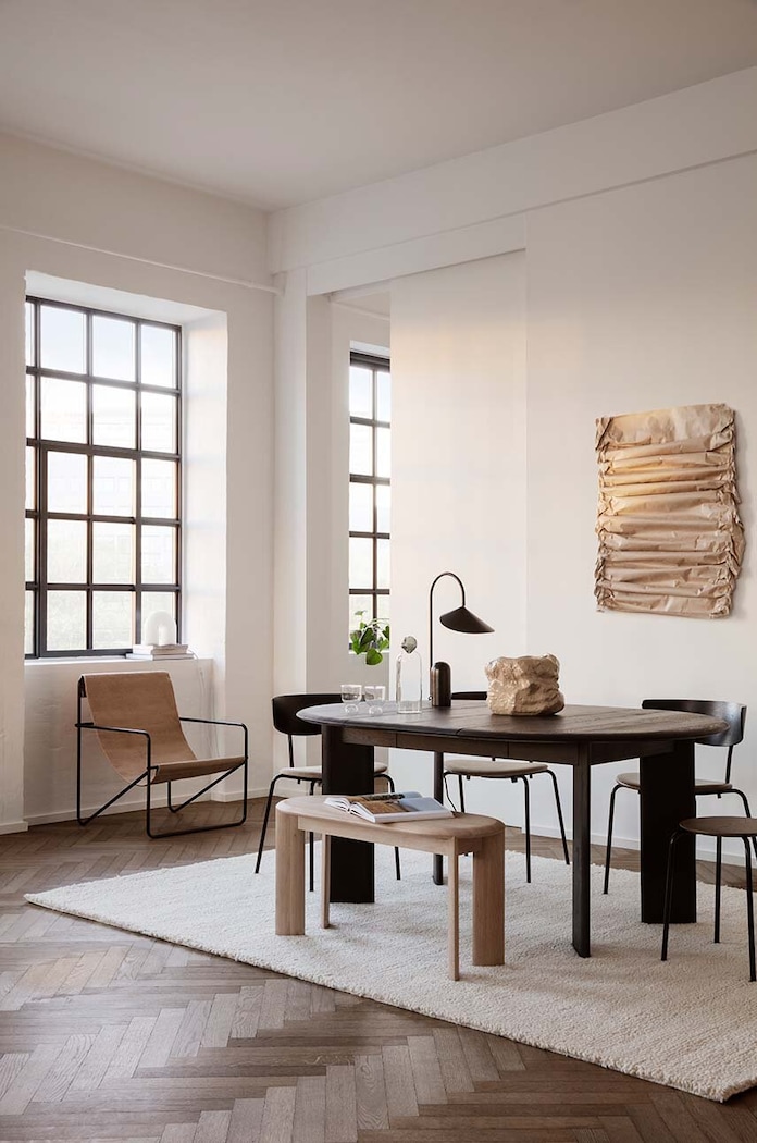 Lonec za rože ferm LIVING Tuck Pot bež 110135693