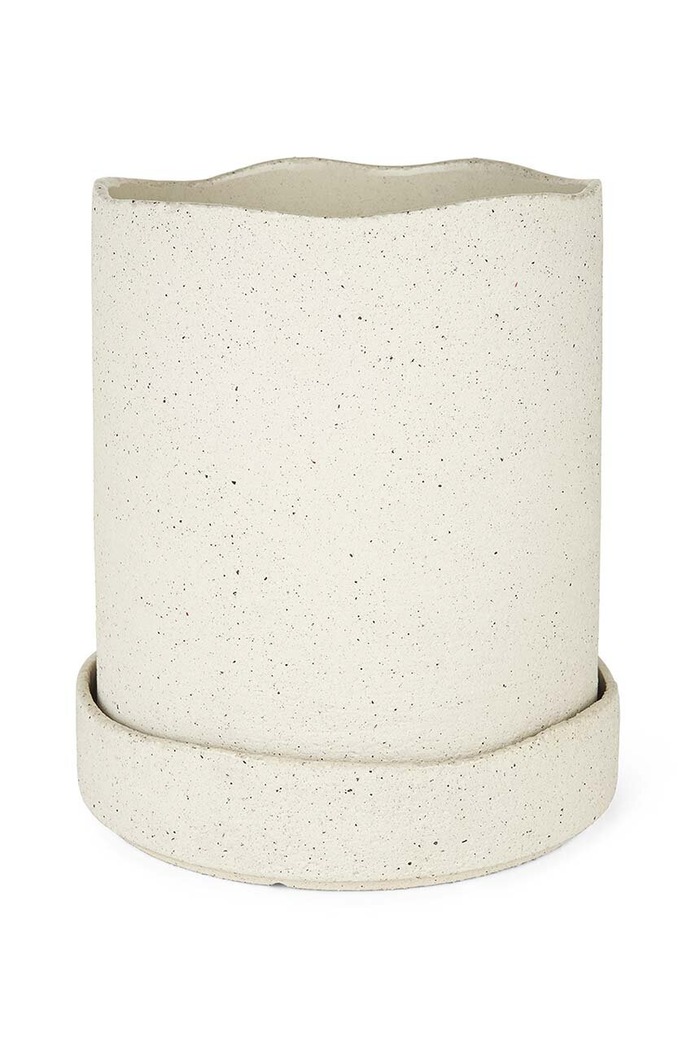 Δοχείο ferm LIVING Uneru Pot μπεζ 1104267315
