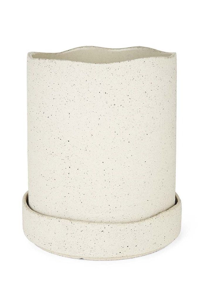 Δοχείο ferm LIVING Uneru Pot μπεζ 1104267315