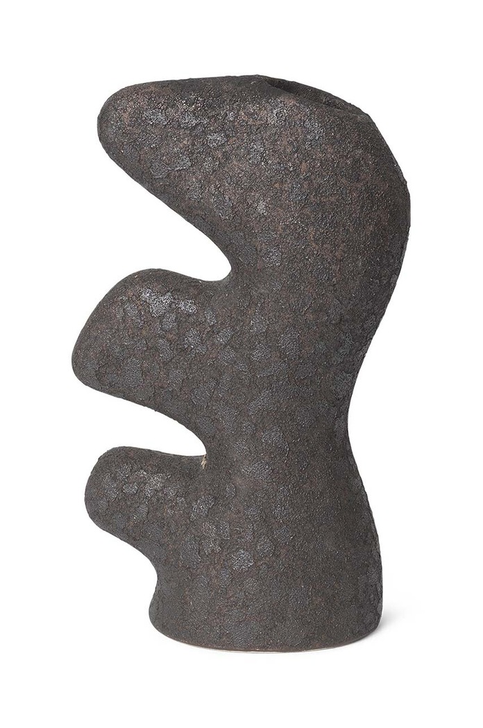 Ukrasna vaza ferm LIVING Yara Vase S crna 1104268185