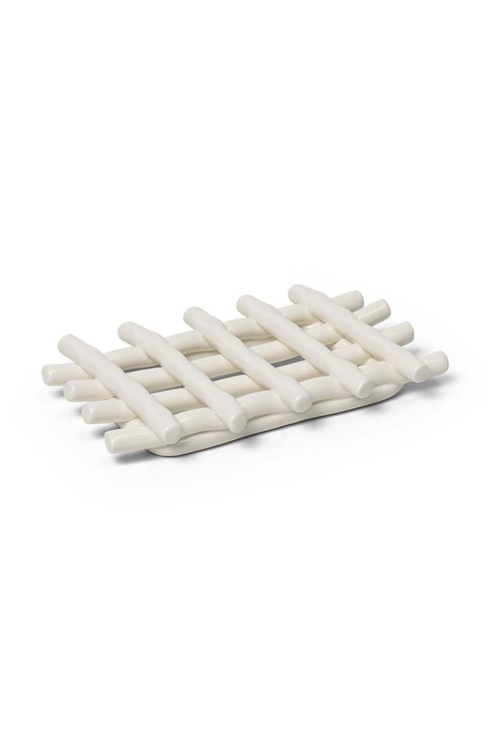 ferm LIVING detergent de vase Ceramic Soap Tray alb 1104266320