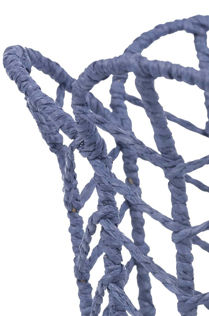 Helio Ferretti kosz do przechowywania Wicker Flower 122159 fioletowy AA00