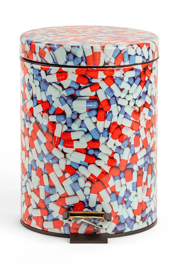 Odpadkový kôš Seletti Toiletpaper 5 L viacfarebná 13444.