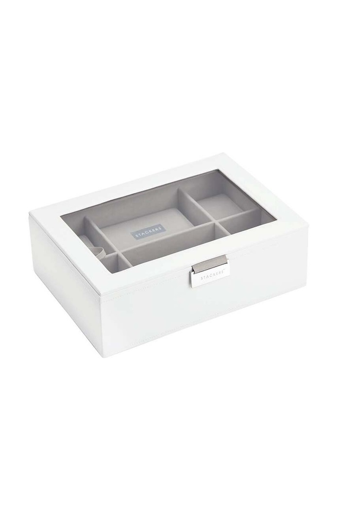 Organizér hodiniek Stackers biela 73593