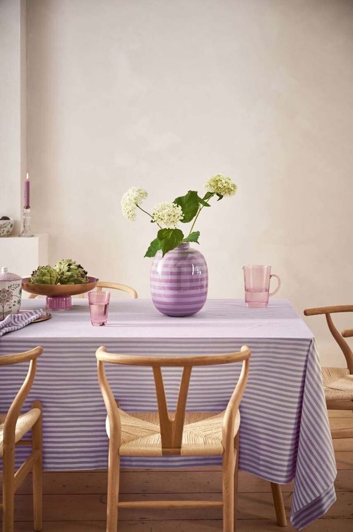 Pip Studio vaza decorativa Stripes Lilac 51102077 multicolor AA00