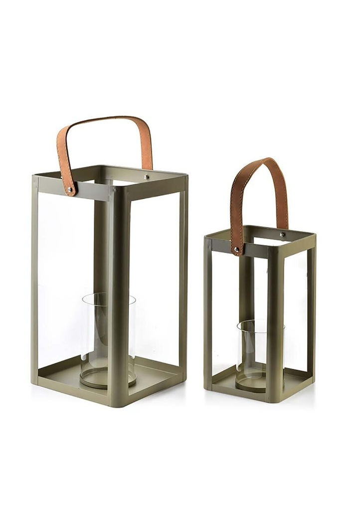 Affek Design zestaw latarenek Louis 2-pack zielony HTO3867