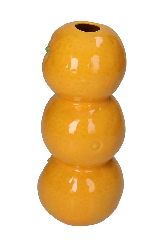 Dekorativna vaza home & lifestyle KAL.0082 oranžna AA00