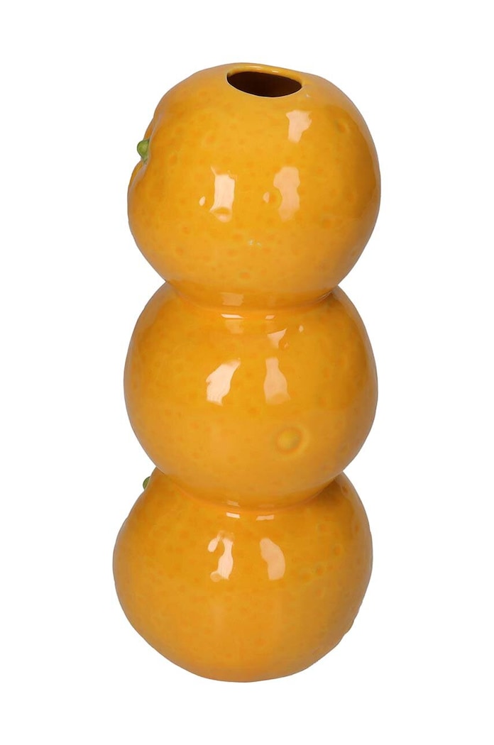 Dekorativna vaza home & lifestyle KAL.0082 oranžna AA00
