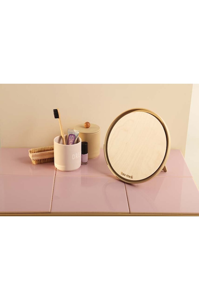 Design Letters oglindă cosmetica Mirror Mirror bej 10101300BEYOUROCK
