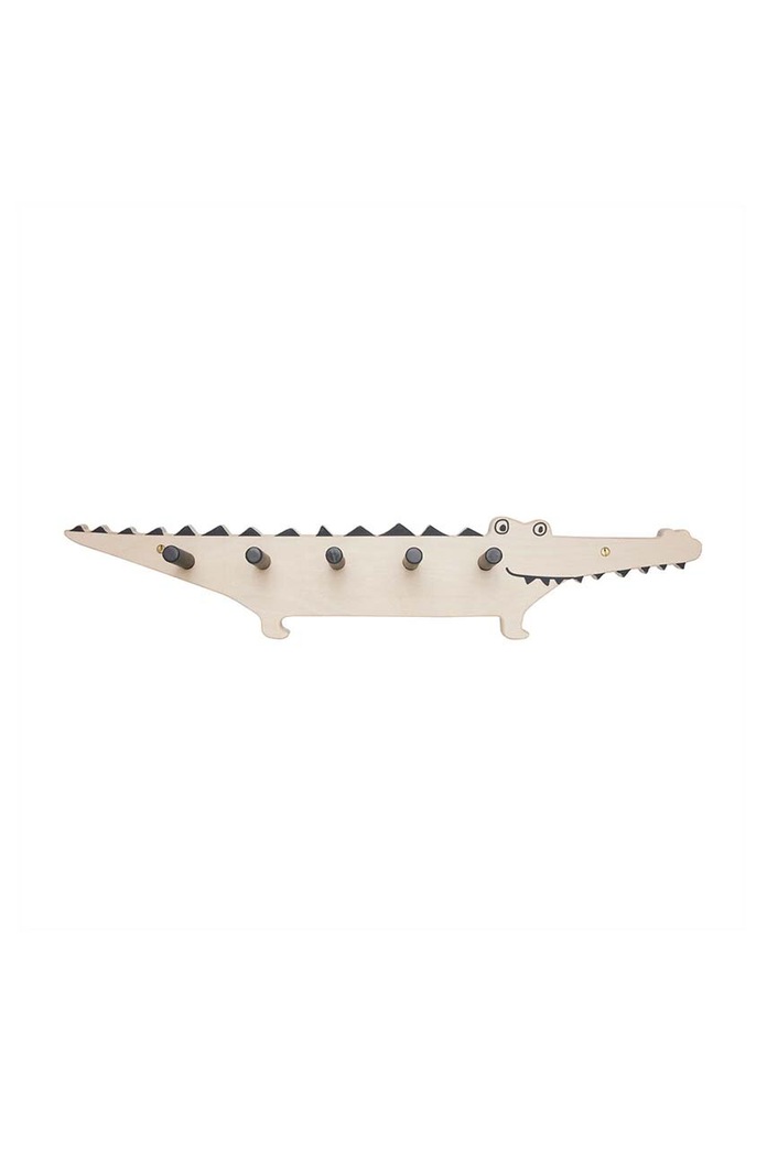 OYOY Cuier Crocodile Coat Rack bej M107575