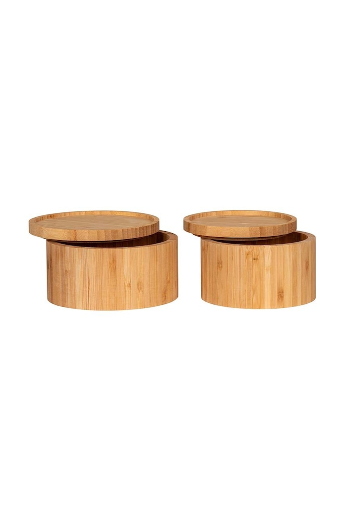 Škatla za shranjevanje House Nordic Chefalu 2-pack 4700071 bež AA00