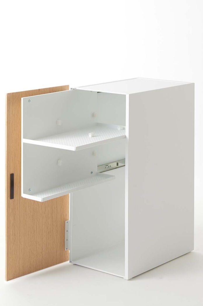 Obývacia izba a spálňa Organizér pre hernú konzolu Yamazaki Tower 2109 biela