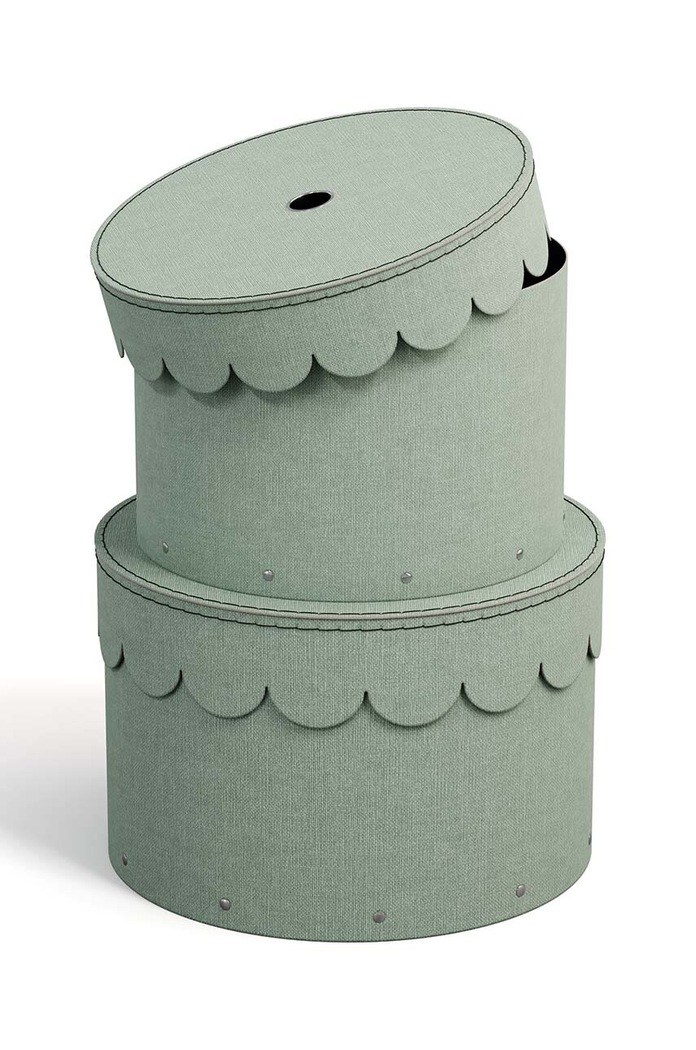 Sada úložných krabíc Bigso Box of Sweden Wilma 2-pak 9882C1606 tyrkysová AA00
