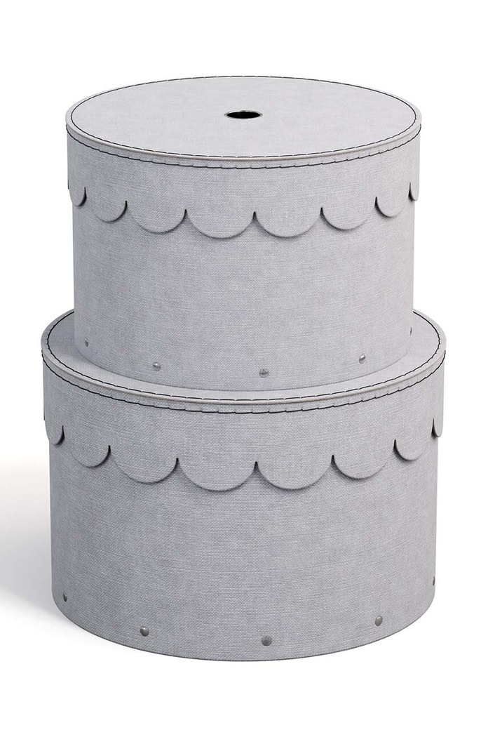 Bigso Box of Sweden zestaw pudełek do przechowywania szary 9882C6206