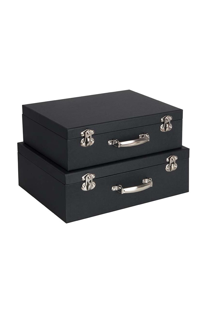 Sada úložných boxů Bigso Box of Sweden Siri 2-pack šedá 220245633H003
