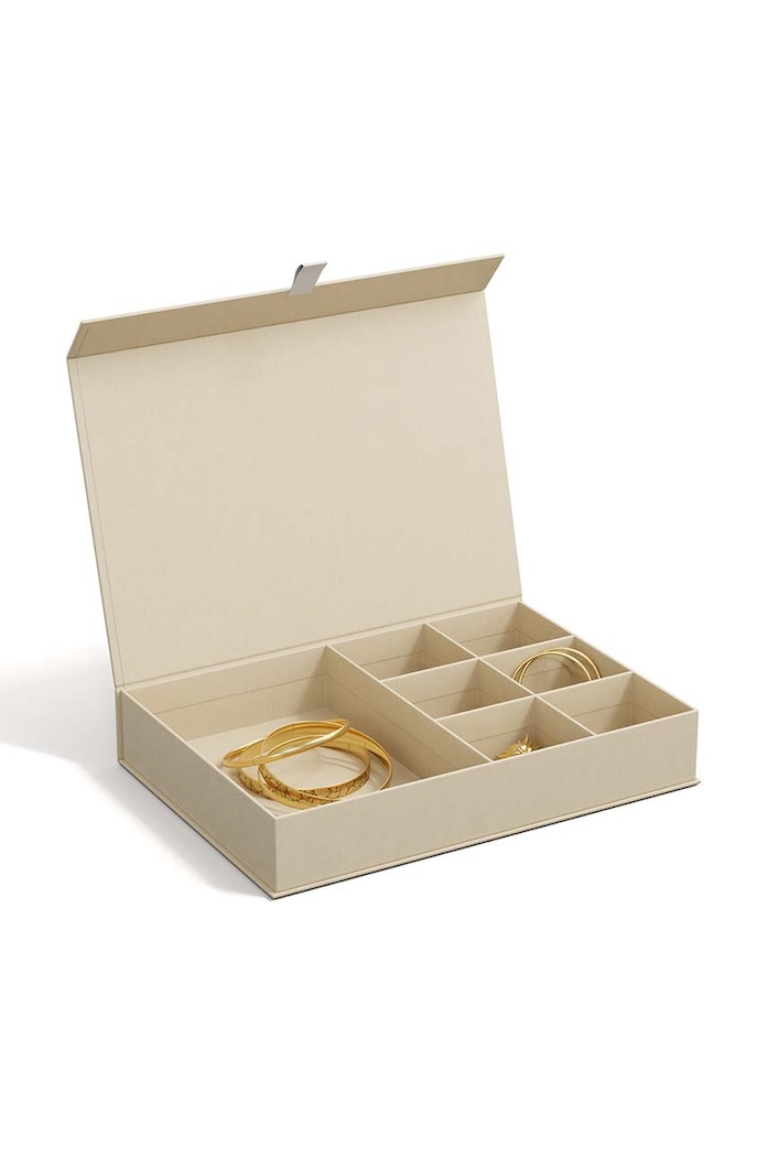 Кутия за бижута Bigso Box of Sweden Jolie 706150201TAB001 бежов AA00