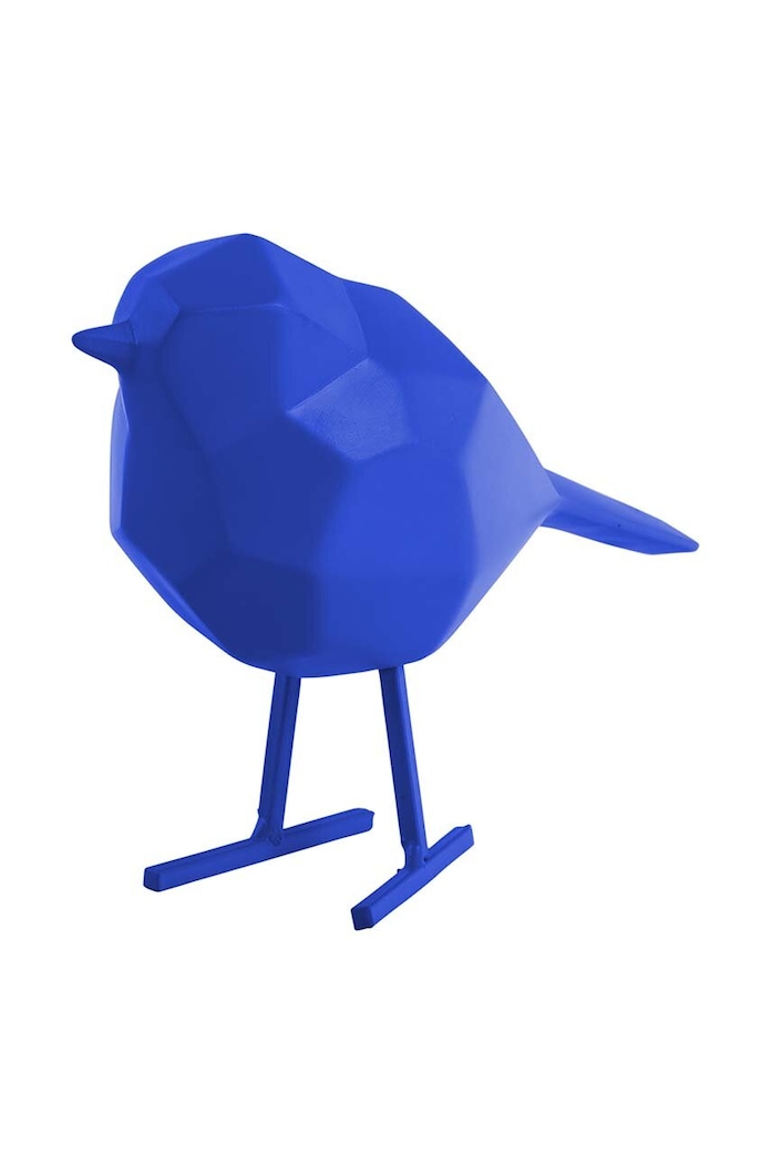 Present Time decorație Statue Origami albastru PT3335BB