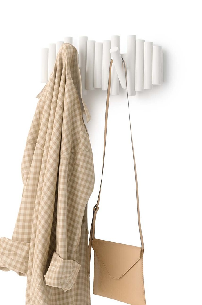 Nástěnný věšák Umbra Picket Rail Hook bílá 1011471.660