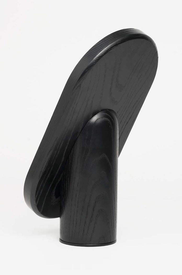Stojací zrcadlo Tre Product ClearVision Woodturn WM78WB černá AA00