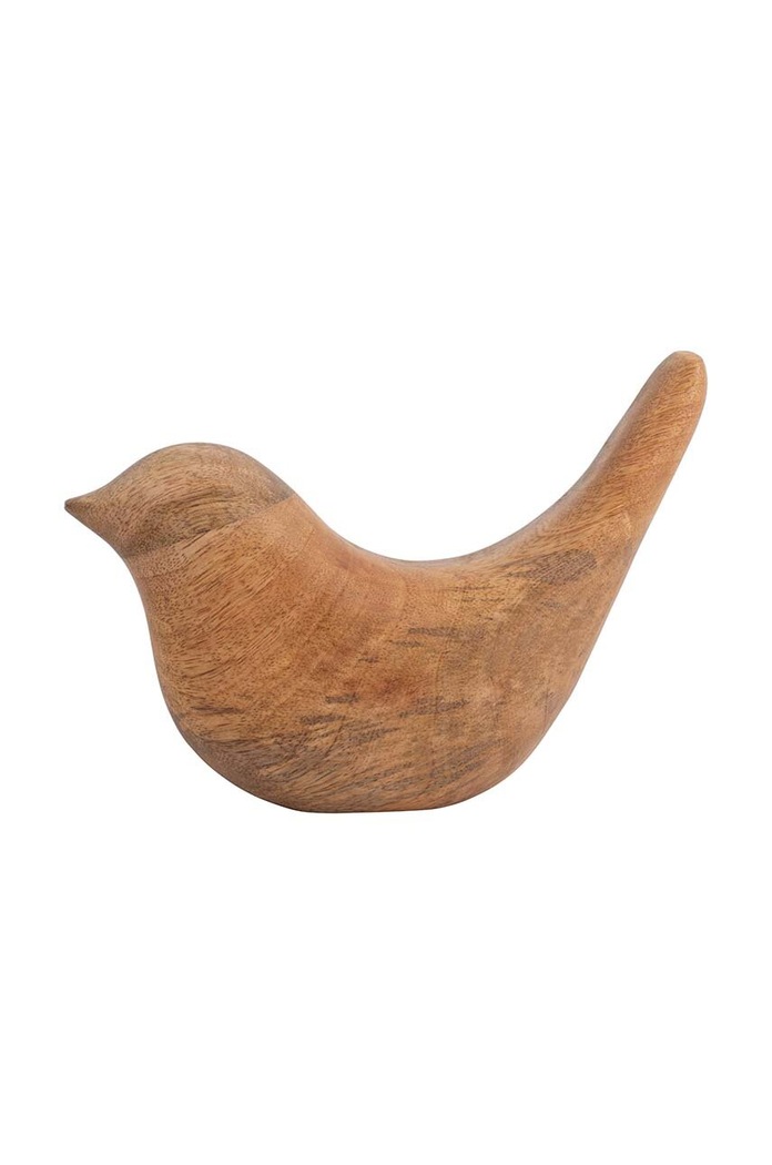 Present Time dekoracja Statue Bird Long Tale Up beżowy PT4164WD