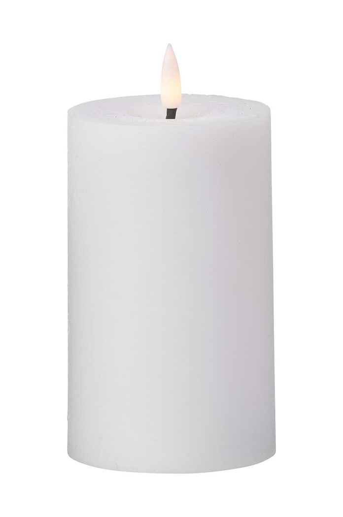Cozy Living świeca led Rustic White biały 3534