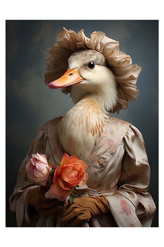 Plagát a.i art HARTMAN Animal Elegance 30 x 40 cm viacfarebná KB1479HAR.ANIMELEG05