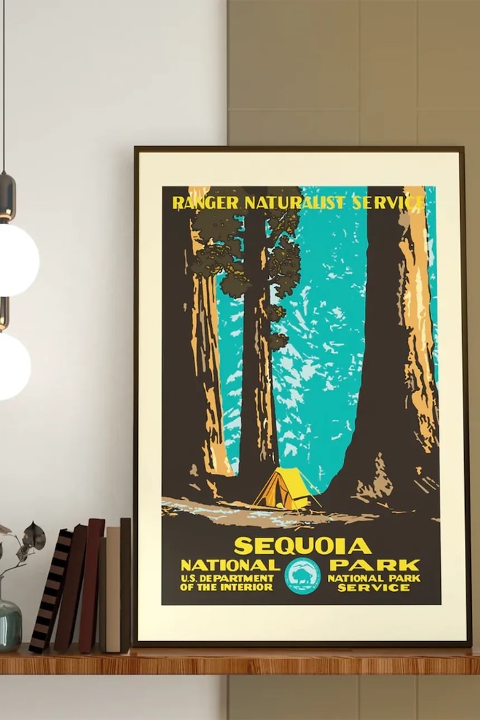 Salon i sypialnia PLAKAT dekoracja ścienna Sequoia 30 x 40 cm KB1208PLAKSEQUOIA multicolor