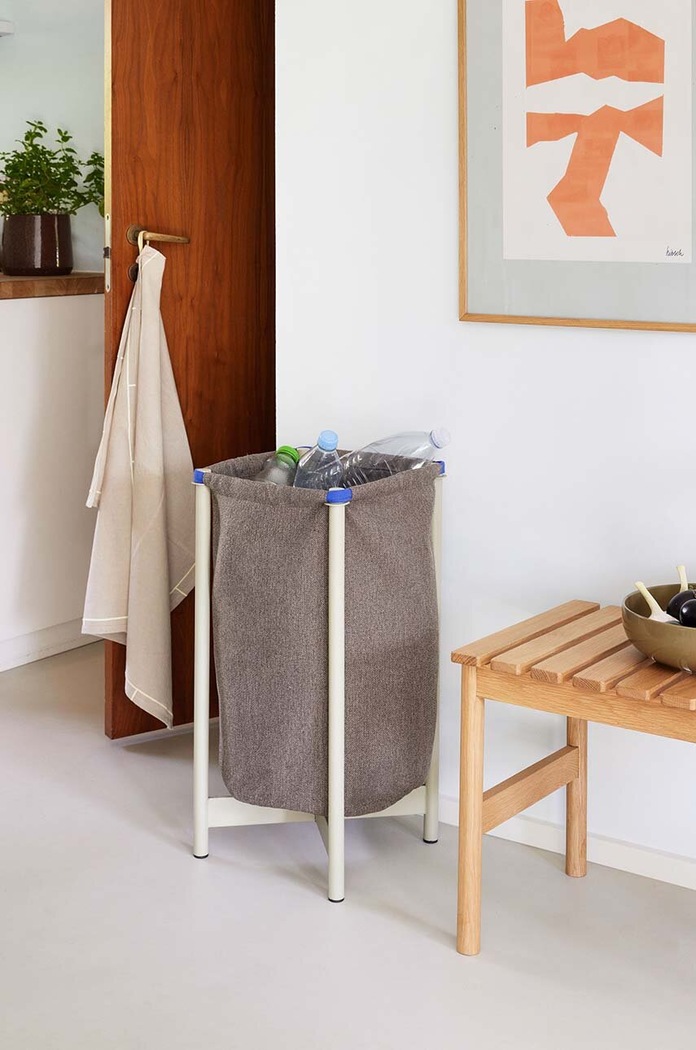 Coș de rufe Pod Laundry Bag Hübsch 021906 maro