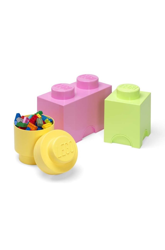 Lego set recipiente de depozitare cu capace 3-pack multicolor 40140802
