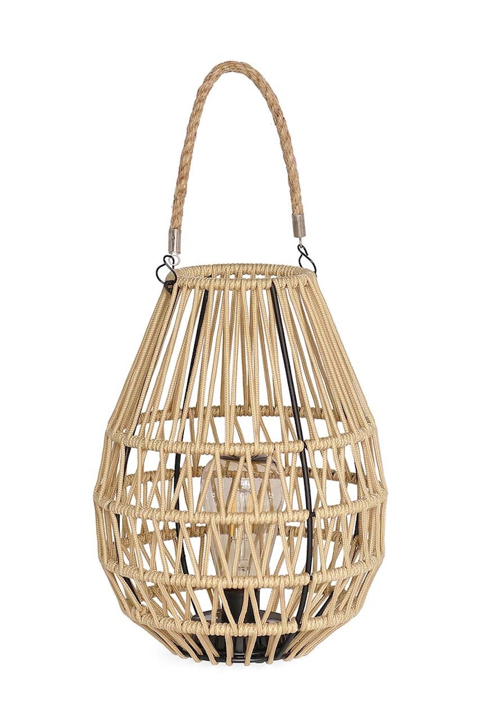Solárna lampa Bizzotto Nikhita béžová 828077