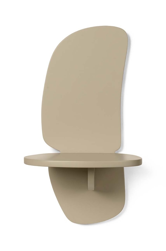 Závěsná police ferm LIVING 40 cm béžová 1104268908