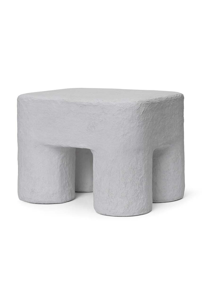 Stolík ferm LIVING Podo Stool biela 1104268963