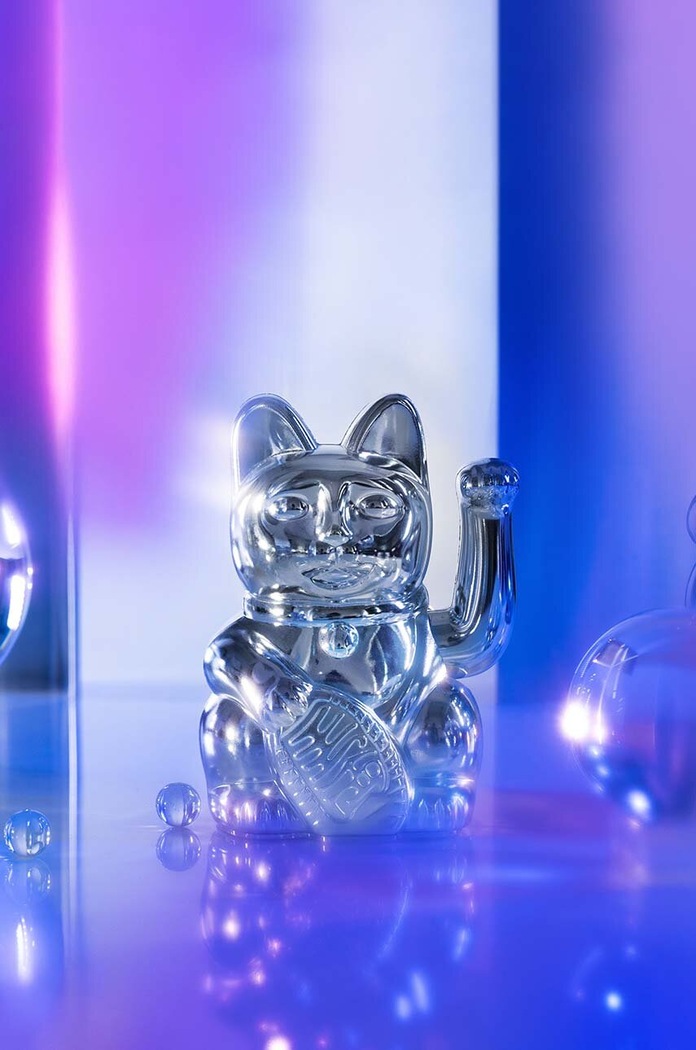 Donkey decorație Lucky Cat Cosmic gri 360013