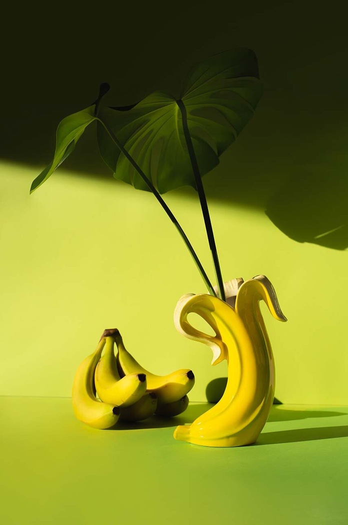 Декоративна ваза Donkey Banana Romance 210734 жълт