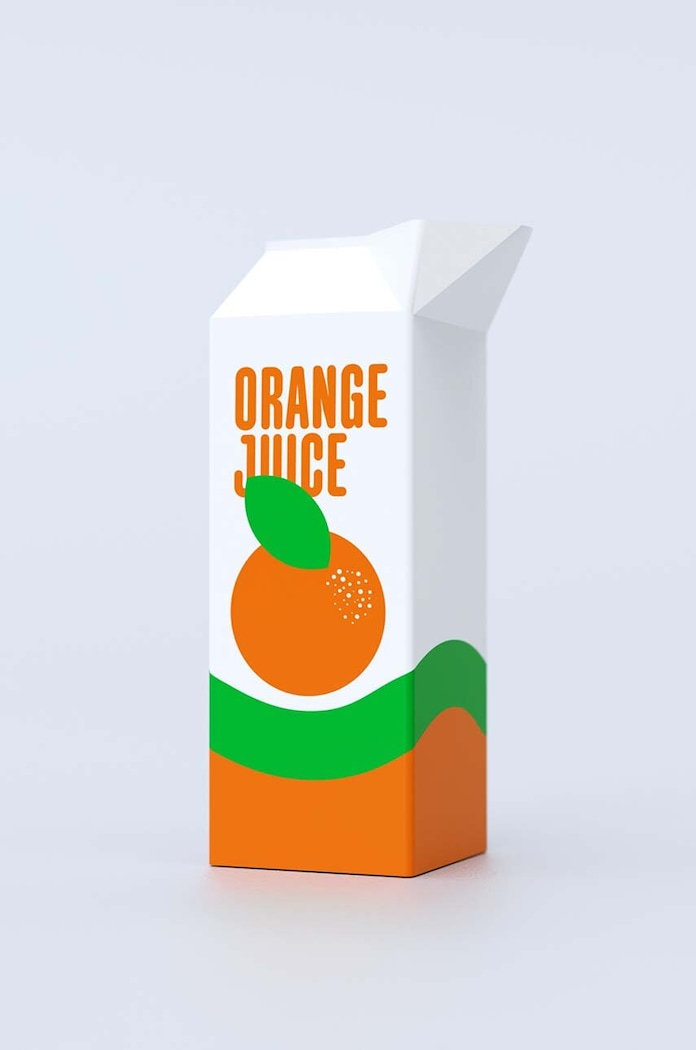 Dekoratívna váza Fluid Market Orange Juice viacfarebná AAVSEOJ