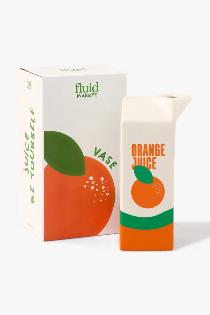 Декоративна ваза Fluid Market Orange Juice AAVSEOJ барвистий AA00