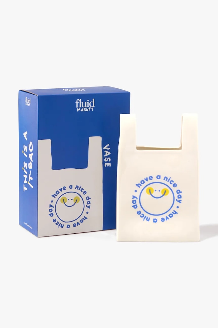 Διακοσμητικό βάζο Fluid Market Plastic Bag Vase AAVSEPLBBAG πολύχρωμο AA00