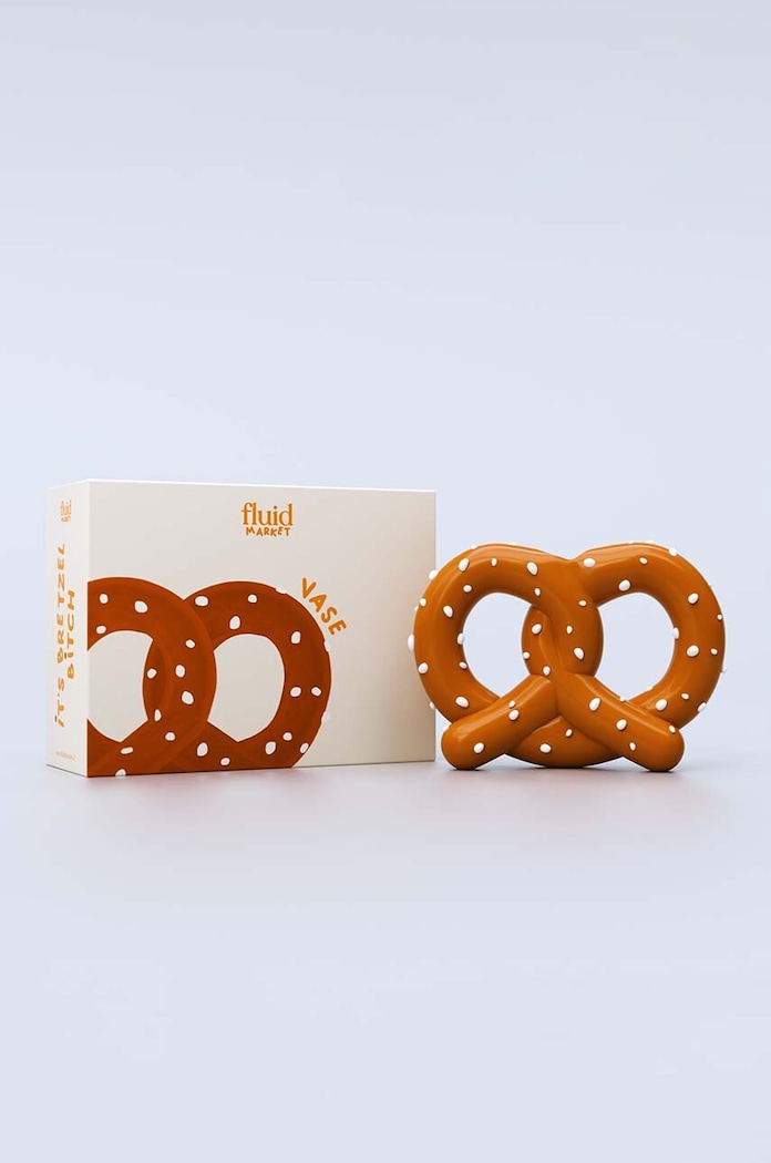 Fluid Market vaza decorativa Bretzel Vase BOITE.BRETZEL maro AA00