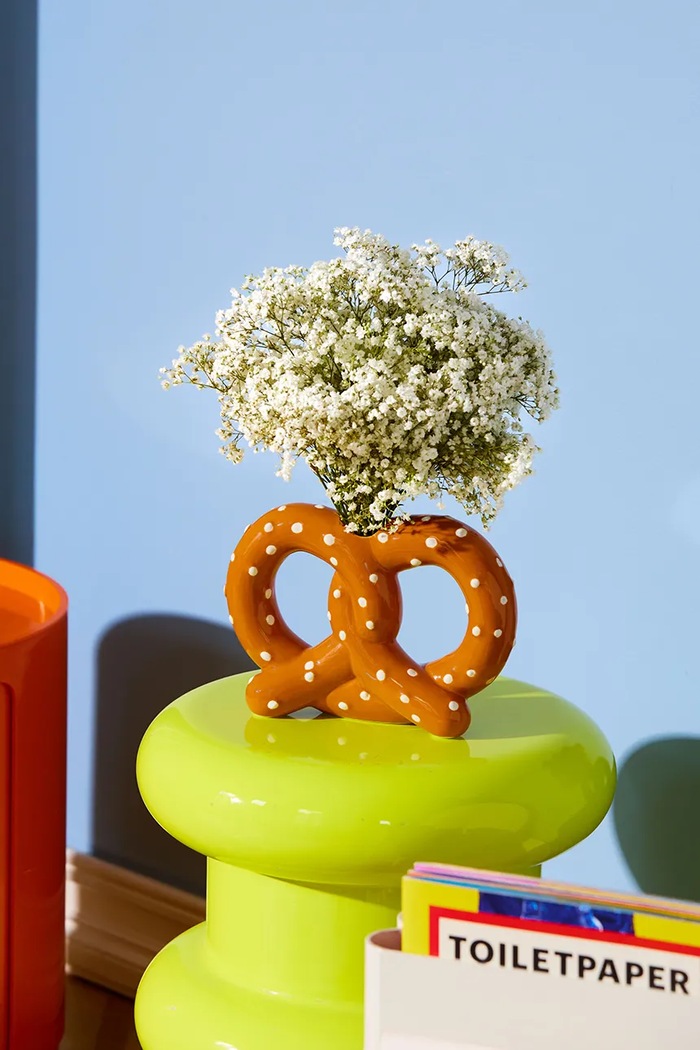 Декоративная ваза Fluid Market Bretzel Vase коричневый BOITE.BRETZEL