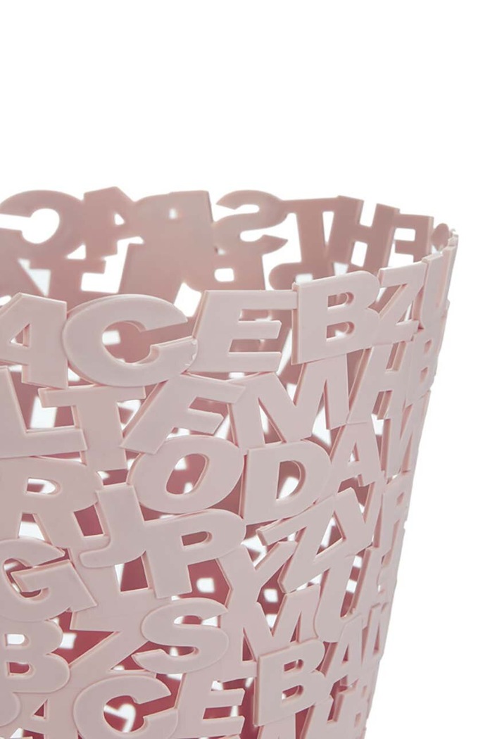 Odpadkový kôš Balvi Letters 27858 ružová AA00