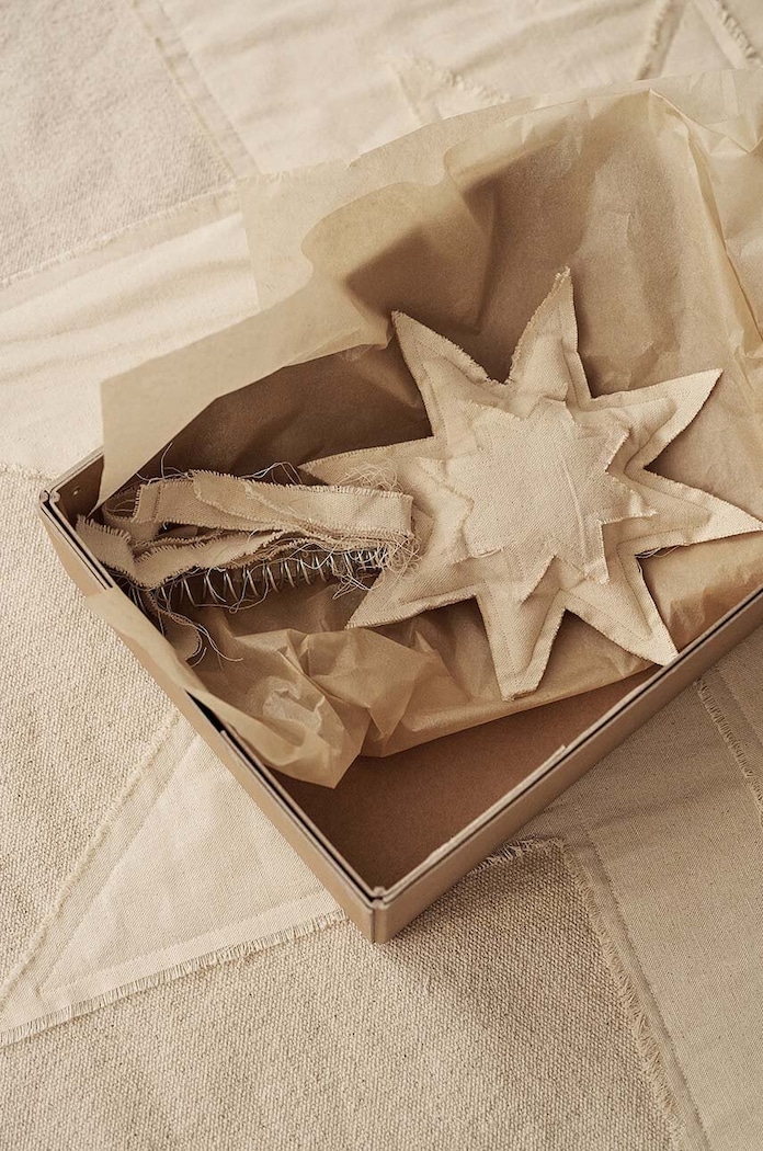 Lifestyle Χριστουγεννιάτικο διακοσμητικό ferm LIVING Vela Star Treetopper 1104267537 μπεζ