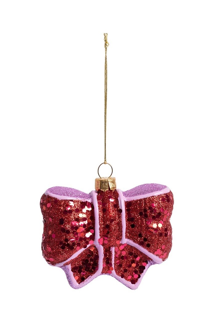 &k amsterdam globuri de pom Ornament Ribbon Red multicolor 1226.59