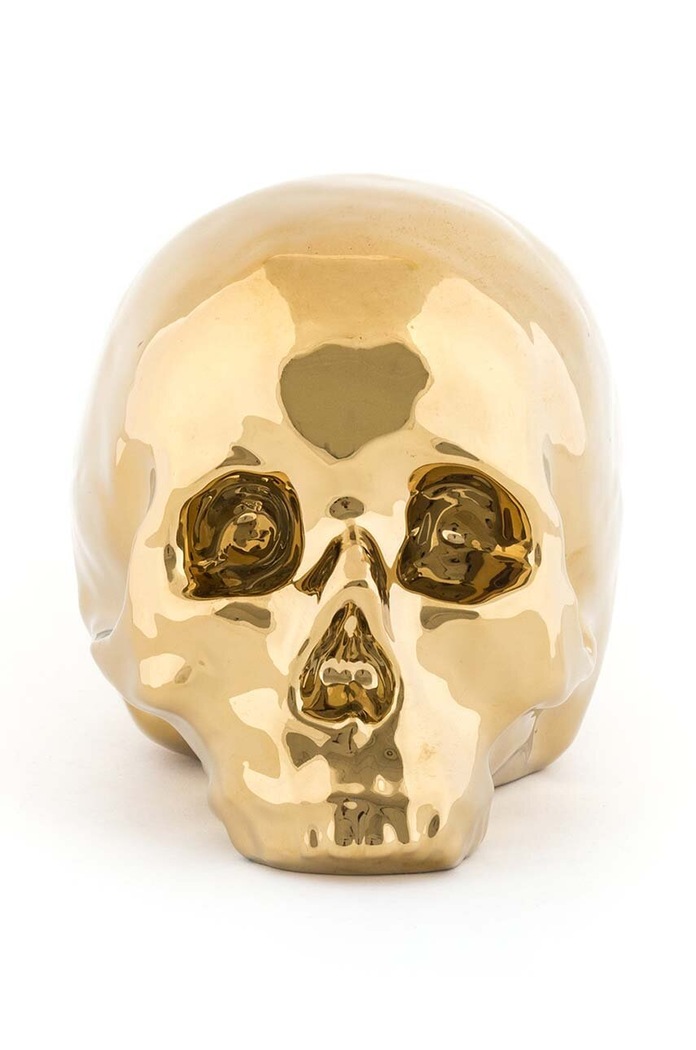 Obývací pokoj a ložnice Dekorace Seletti Limited Gold Edition 10415.ORO žlutá