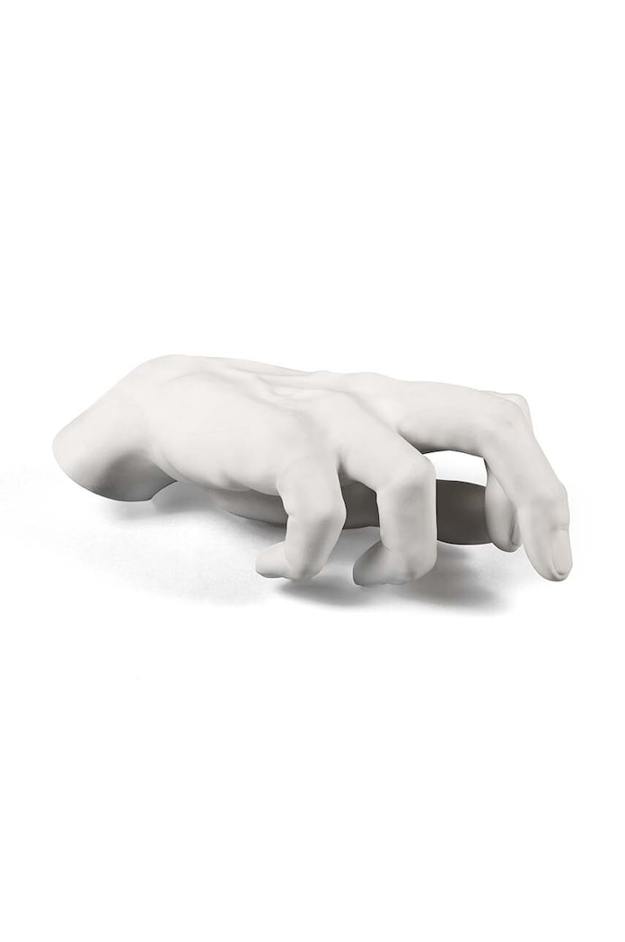 Living și dormitor Seletti decorație Mvsevm Male Hand 10073 alb
